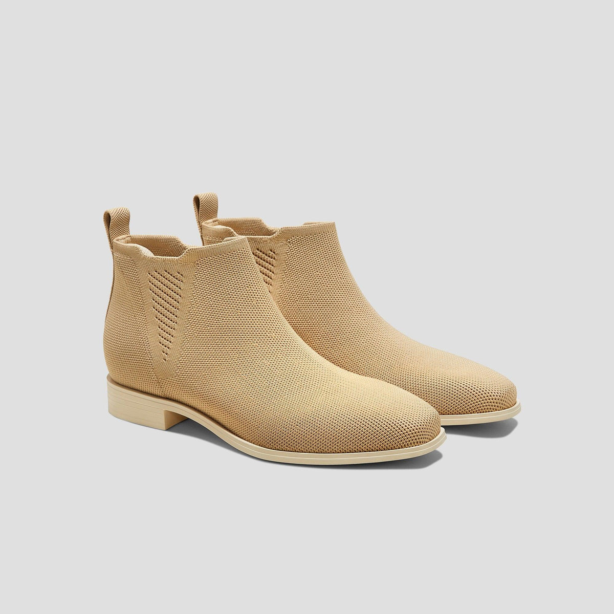 [Ryan Slip-on] スクエアトゥ 撥水加工 スリッポン チェルシーブーツ